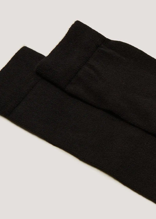 2 Pack Black Knee Socks