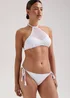White Crochet Bikini Bottoms - Size 6 Image 1