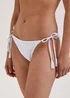 White Crochet Bikini Bottoms - Size 6 Image 3