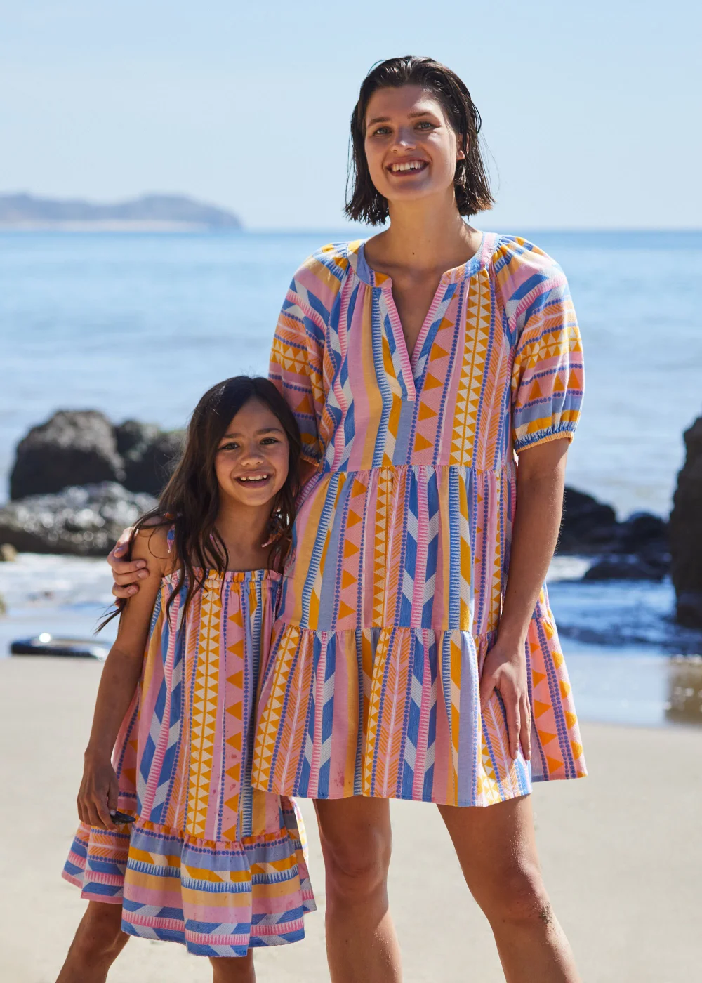 Multicoloured Jacquard Mini Dress - 8 Image 6