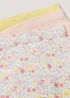 Baby 3 Pack Bunny Leggings (Newborn-23mths) - Age 0 - 3 Months Image 2