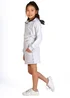 Girls Pineapple Grey Logo Bubble Hoodie (5-13yrs) - 5-6 Yrs Image 3