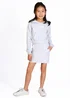 Girls Pineapple Grey Logo Bubble Hoodie (5-13yrs) - 5-6 Yrs Image 2