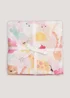 3 Pack Pink Safari Muslin Cloths (71cm x 71cm) - One Size Image 2