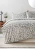 Grey Daisy Duvet Cover - Single Image 1