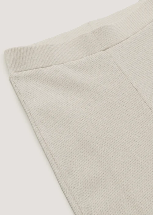 Girls Candy Couture Stone Ribbed Flared Leggings (9-16yrs) - Age 9 Years Image 2