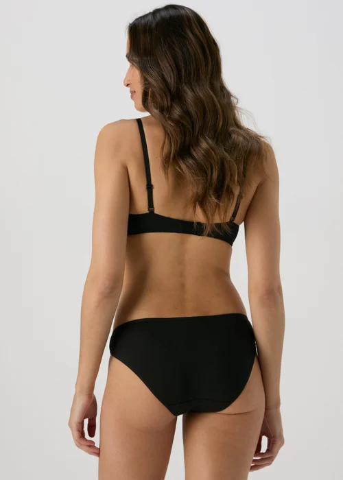 4 Pack Black High Leg Knickers - 8 Image 3