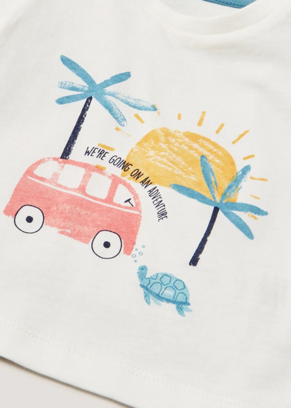 Baby 3 Pack Hawaiian Turtle T-Shirts (Newborn-23mths) - Newborn Image 2