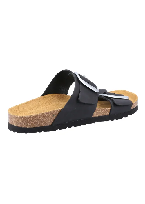 Hush Puppies Kimberly Black Mule Sandals - Size 3 Image 2