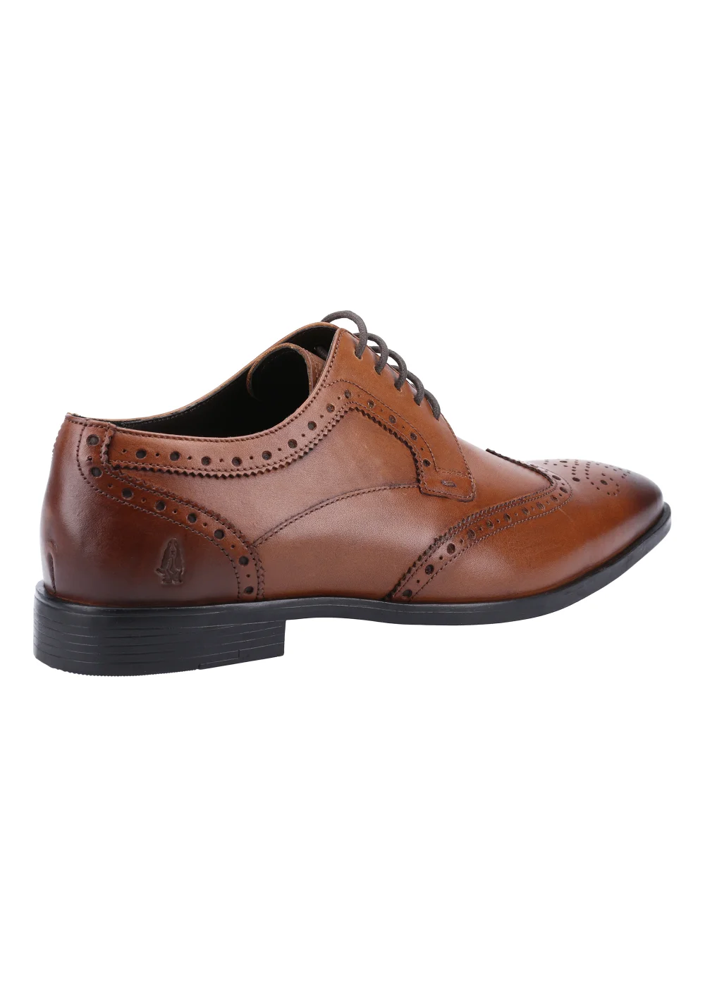 Hush Puppies Elliot Tan Brogue Shoes - Size 6 Image 2