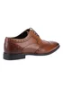 Hush Puppies Elliot Tan Brogue Shoes - Size 6 Image 2