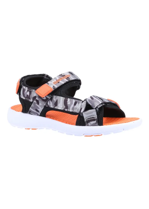 Boys Hush Puppies Miles Orange Quarter Strap Sandals (Younger 10-Older 2) - 1 Image 3