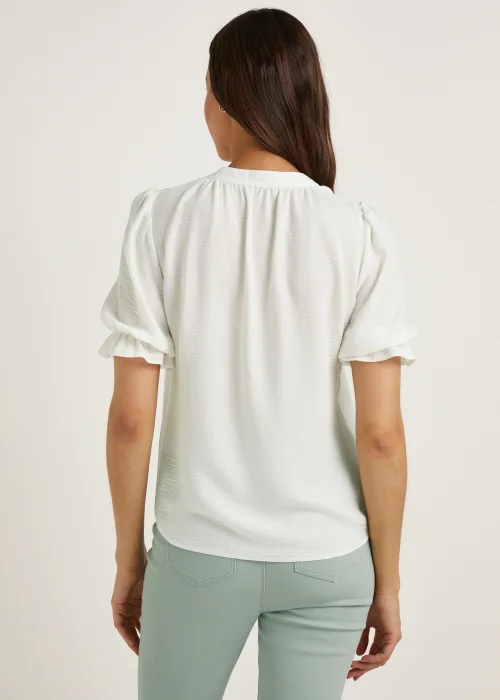 White Short Sleeve Shirt - 8 Image 2