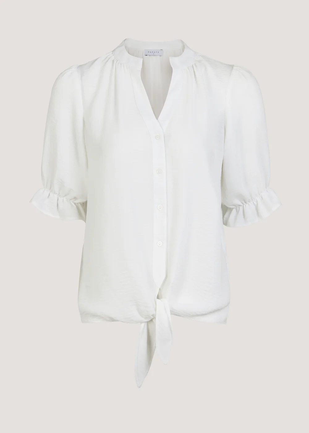 White Short Sleeve Shirt - 8 Image 5