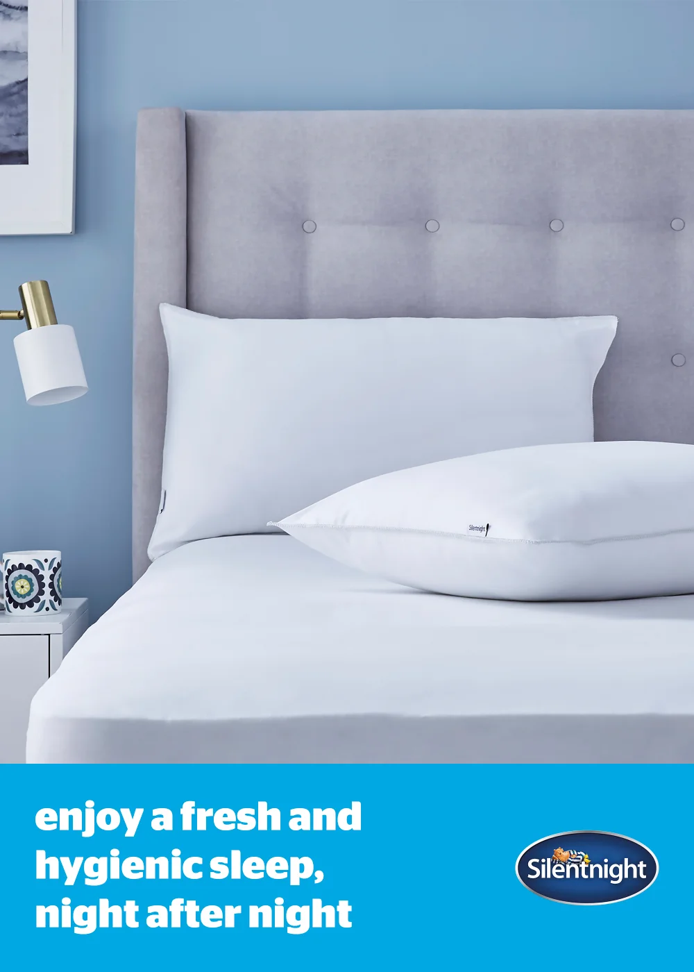 Silentnight Super Wash Pillow Pair Image 2