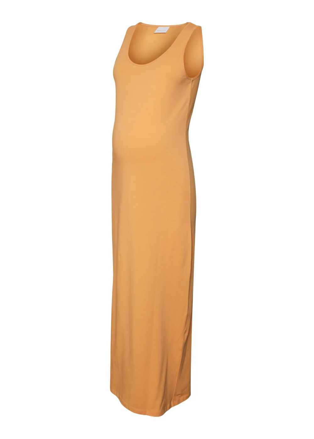 Mamalicious Maternity Orange Maxi Dress - 8 Image 1