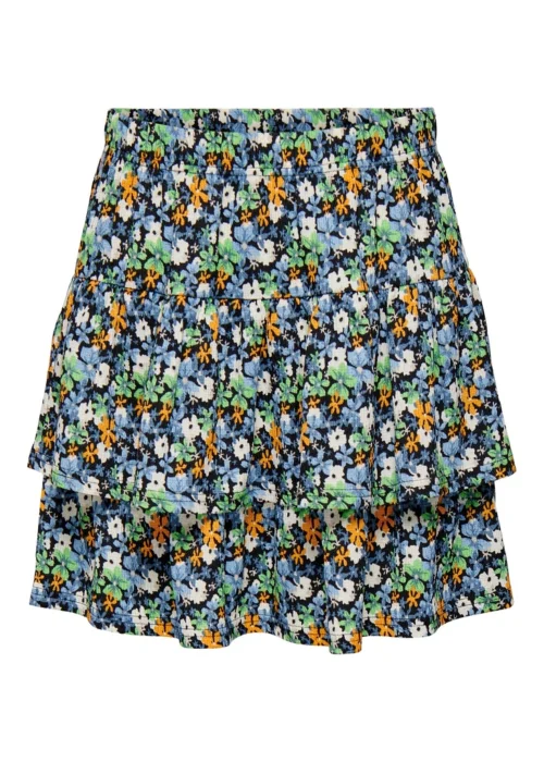 JDY Lotus Multicoloured Floral Print Layer Co-Ord Skirt - S - UK 8 Image 5