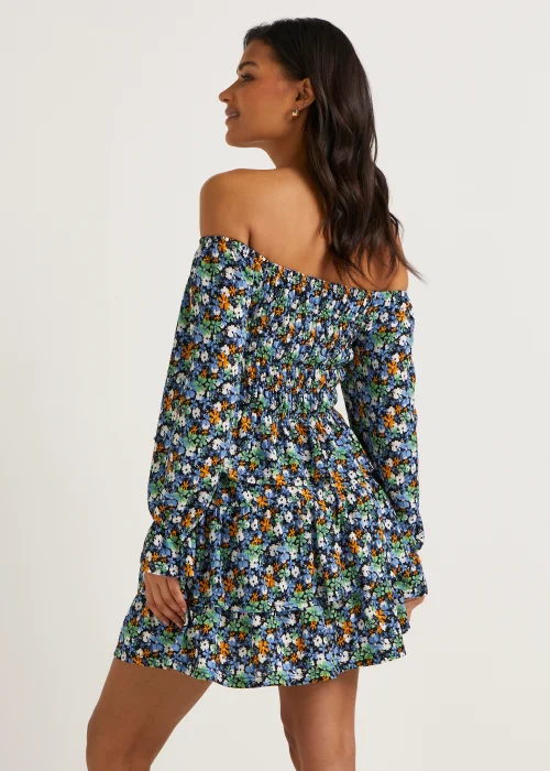 JDY Lotus Multicoloured Floral Print Layer Co-Ord Skirt - S - UK 8 Image 2