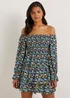 JDY Lotus Multicoloured Floral Print Layer Co-Ord Top - 8 Image 1