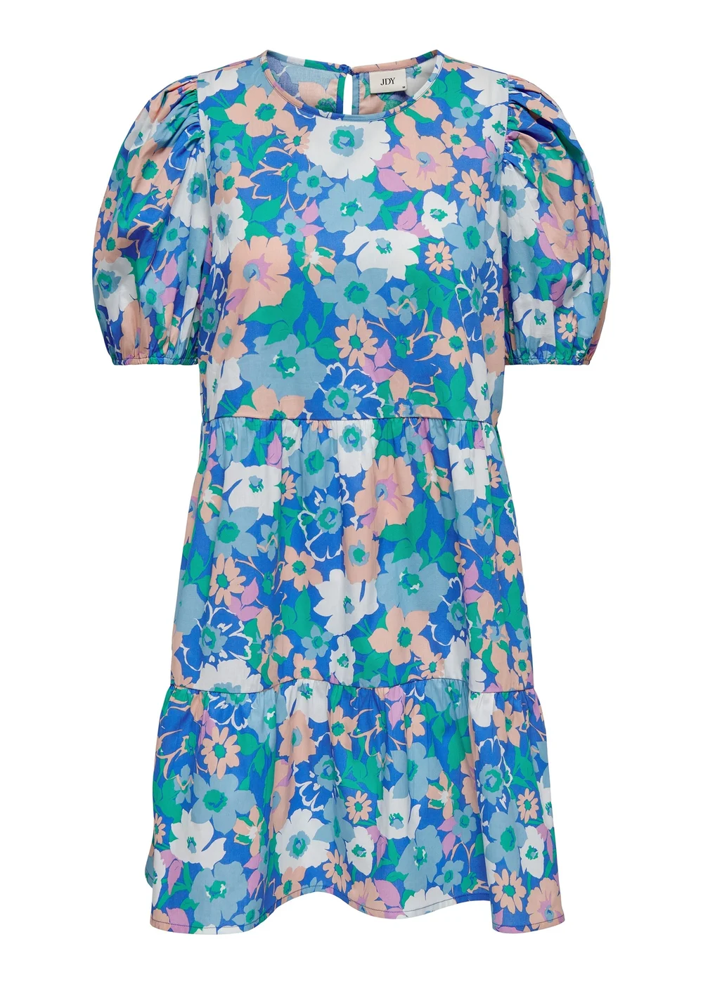 JDY Reese Multicoloured Floral Mini Dress - 8 Image 1