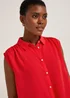 Red Sleeveless Shirt - 8 Image 3
