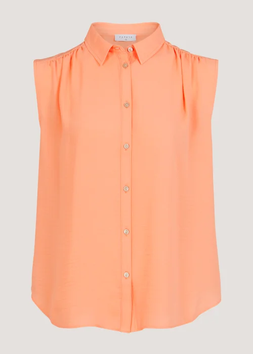 Coral Sleeveless Shirt - Size 8 Image 5