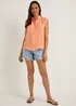 Coral Sleeveless Shirt - Size 8 Image 4