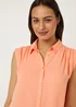 Coral Sleeveless Shirt - Size 8 Image 3