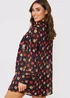 In the Style Jac Jossa Black Floral Print Co-Ord Shirt - 8 Image 6