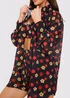 In the Style Jac Jossa Black Floral Print Co-Ord Shirt - 8 Image 5
