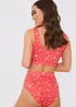 In the Style Jac Jossa Red Floral Bikini Bottoms - Size 8 Image 6