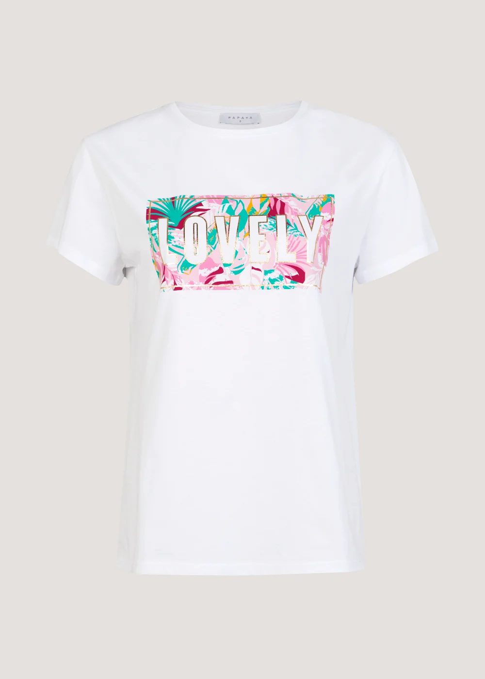 White Lovely Slogan T-Shirt - Size 8 Image 5