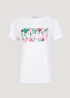 White Lovely Slogan T-Shirt - Size 8 Image 5