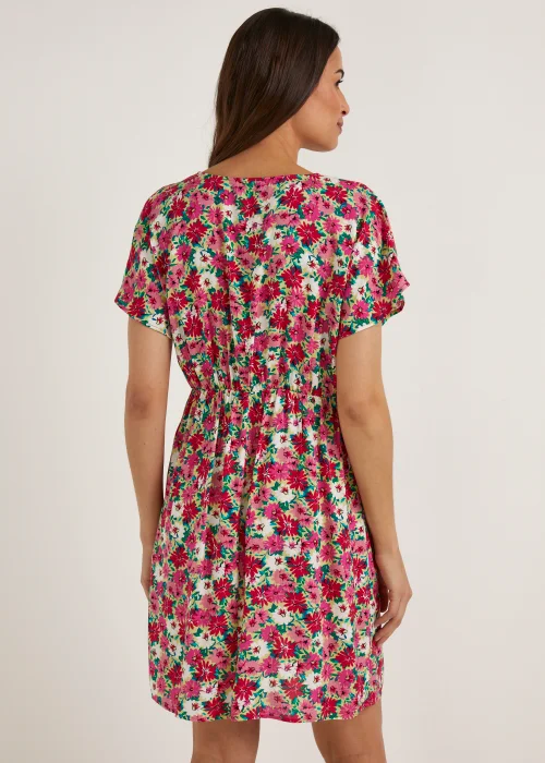 Multicoloured Floral Mini Dress - 8 Image 2