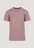 T&W Pink Leaf Print T-Shirt - S Image 5