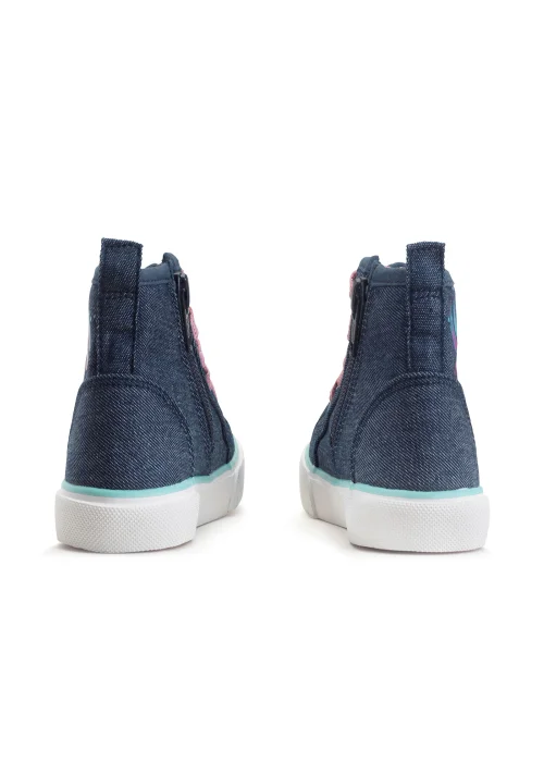 Start-Rite Secret Floral Print Lace Up High Top Trainers - 7.5 F Image 4