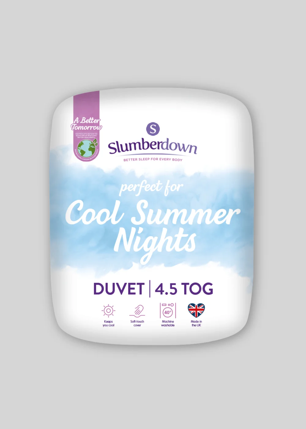 Slumberdown Cool Summer Nights Duvet (4.5 Tog) - Single Image 1