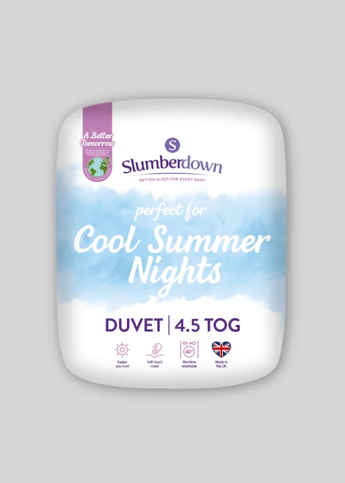 Slumberdown Cool Summer Nights Duvet (4.5 Tog) - Single Image 1