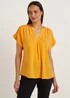 Et Vous Orange Box Top - Size 8 Image 1