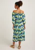 Multicoloured Zigzag Co-Ord Midi Skirt - Size 8 Image 2
