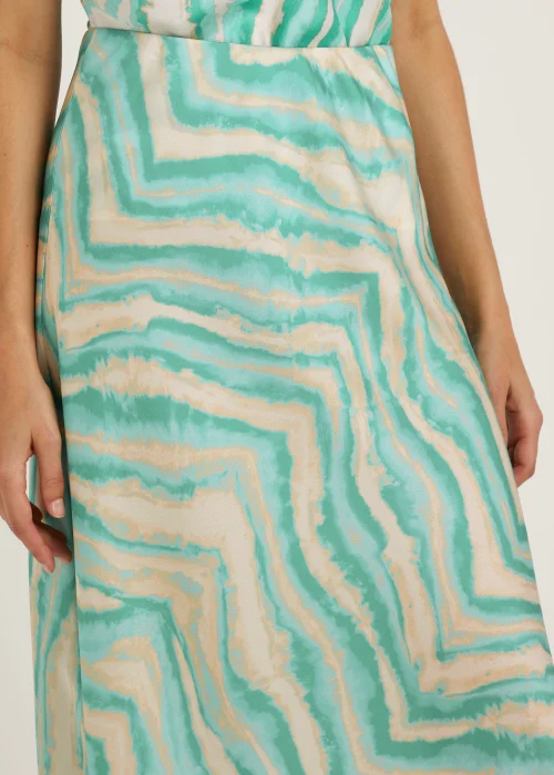 Et Vous Multicoloured Tie Dye Midi Skirt - Size 8 Image 3