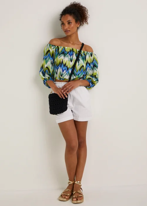 Multicoloured Zigzag Co-Ord Top - 8 Image 4