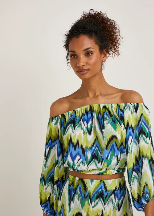 Multicoloured Zigzag Co-Ord Top - 8 Image 3