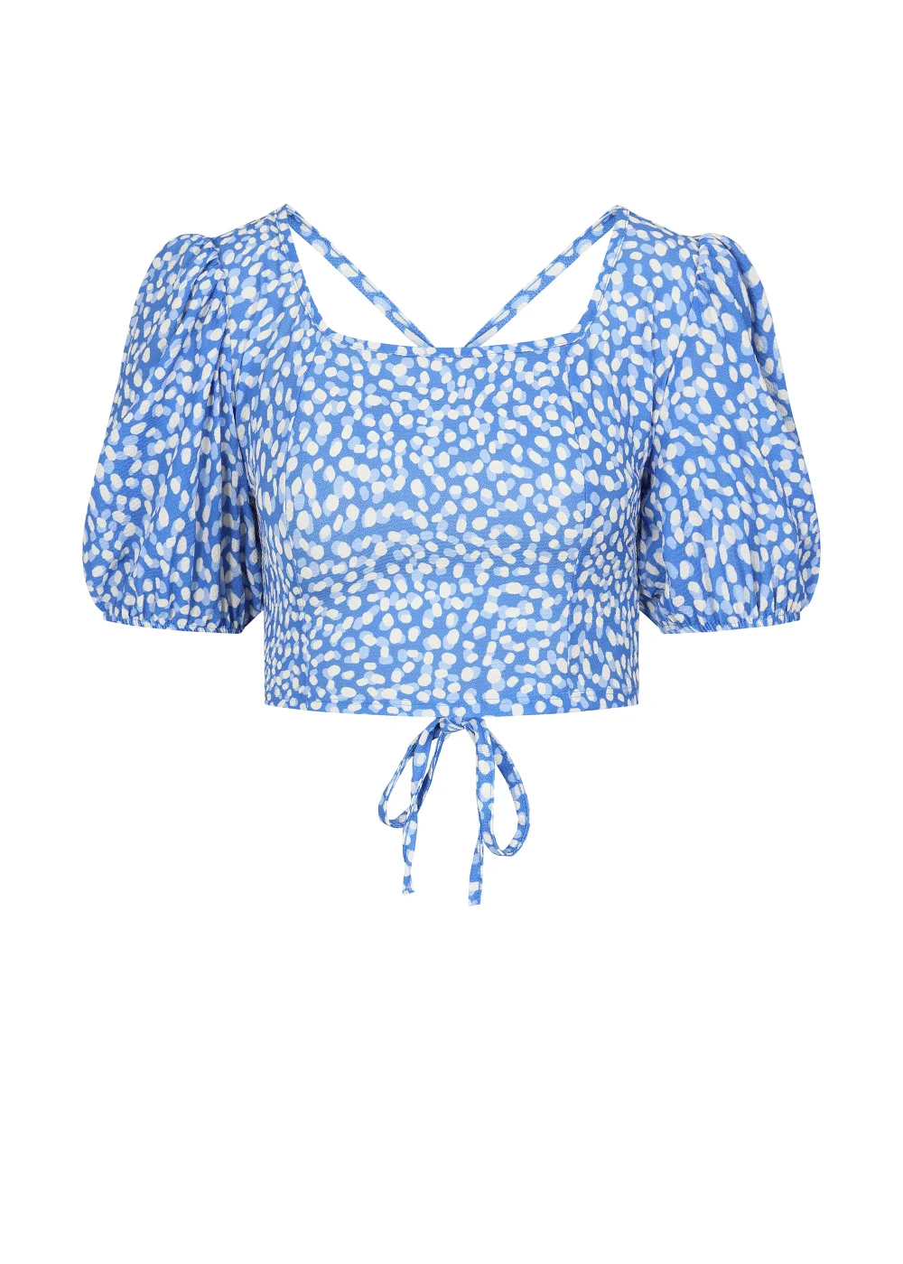 Girls on Film by Dani Dyer Blue Floral Co-Ord Top - 18 Image 5