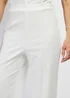 Girls on Film by Dani Dyer Ivory Wide Leg Co-Ord Trousers - Size 8 Image 3