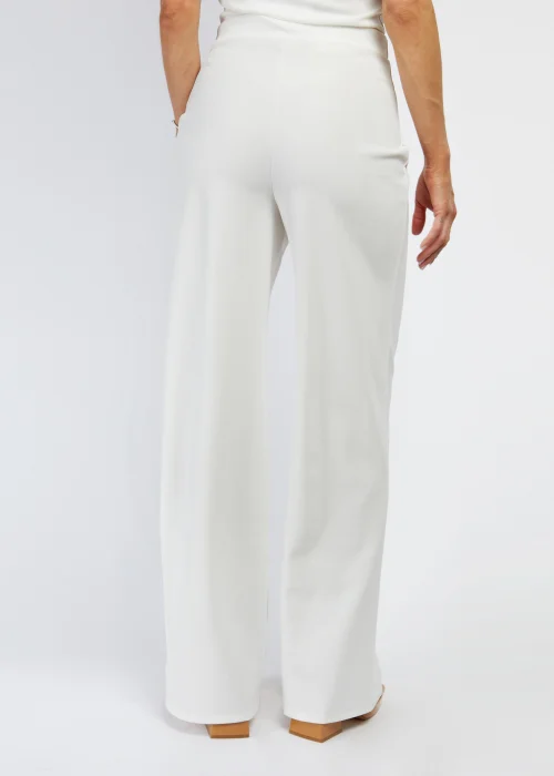 Girls on Film by Dani Dyer Ivory Wide Leg Co-Ord Trousers - Size 8 Image 2