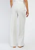 Girls on Film by Dani Dyer Ivory Wide Leg Co-Ord Trousers - Size 8 Image 2