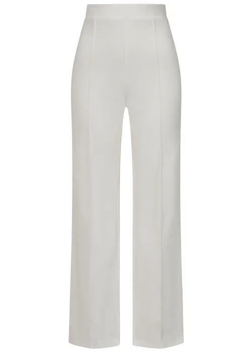 Girls on Film by Dani Dyer Ivory Wide Leg Co-Ord Trousers - Size 8 Image 5