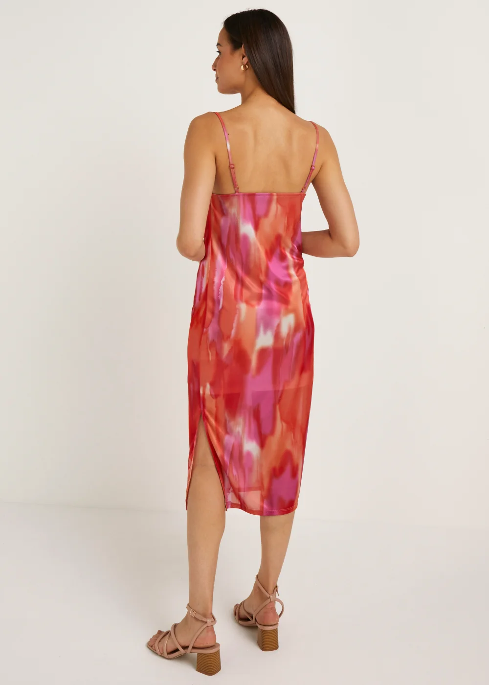 Et Vous Multicoloured Tie Dye Cami Dress - 8 Image 2