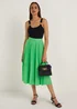 Et Vous Green Pleated Co-Ord Skirt - Size 8 Image 4
